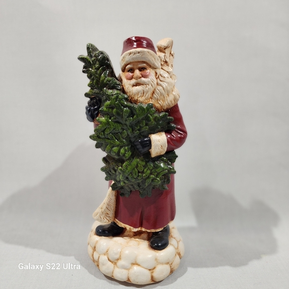 Vintage Santa 11" Schmid - Picture 5 of 11